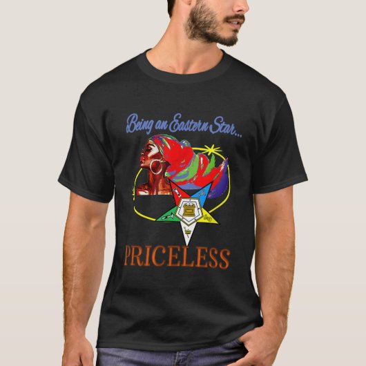 Orde van de Oostelijke Ster OES Ring Onbetaalbaar T-shirt (Voorkant)