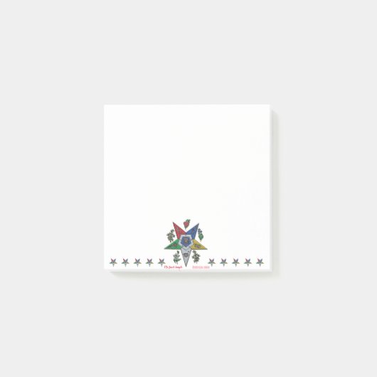 Orde van de oostelijke ster post-it® notes (Voorkant)