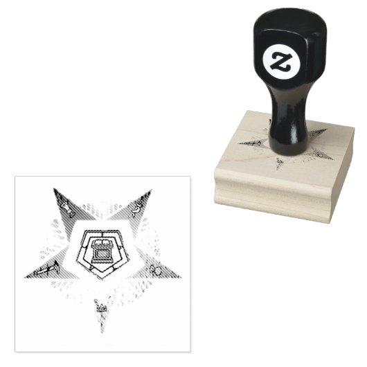 Orde van de oostelijke ster rubberstempel (Gestempeld)