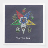 Orde van de oostelijke ster servetten (Voorkant)