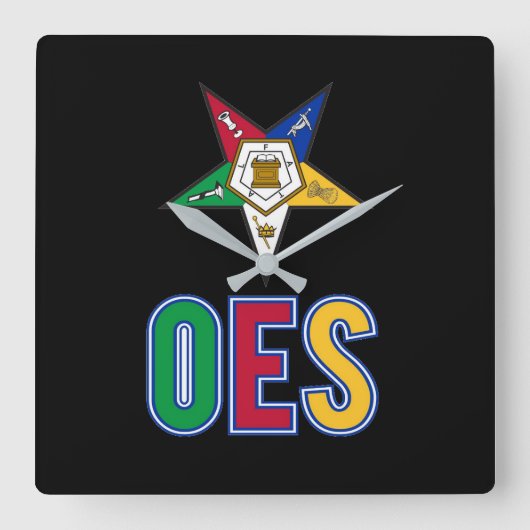 Orde van de oostelijke ster vierkante klok (Voorkant)