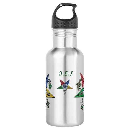 Orde van de oostelijke ster waterfles  (Voorkant)