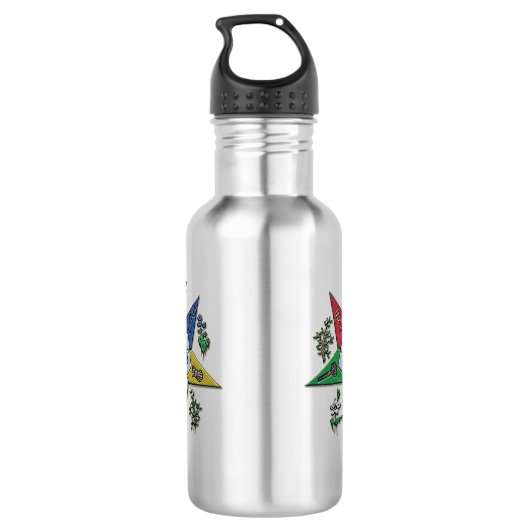 Orde van de oostelijke ster waterfles  (Achterkant)