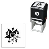 Orde van de oostelijke ster  zelfinktende stempel (In situ)