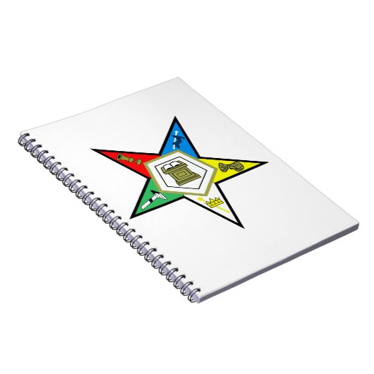 ORDE VAN DE OOSTENSTAR NOTITIEBOEK (Rechterzijde)