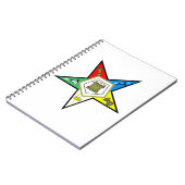 ORDE VAN DE OOSTENSTAR NOTITIEBOEK (Linkerzijde)