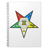 ORDE VAN DE OOSTENSTAR NOTITIEBOEK (Voorkant)