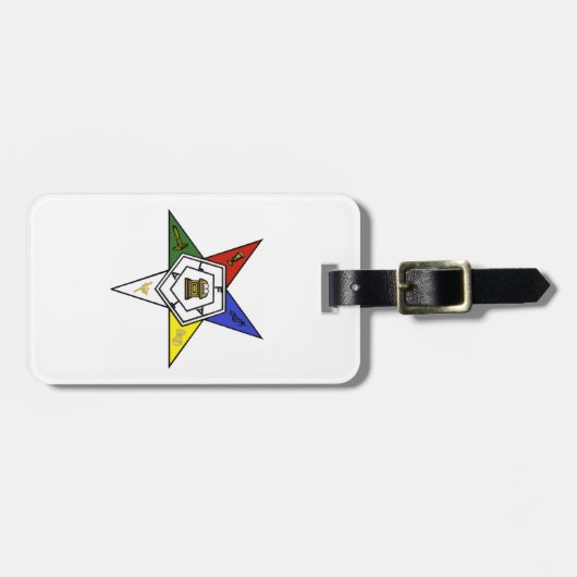 Orde van de Oosterse Ster embleem Bagagelabel (Voorkant horizontaal)
