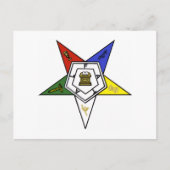 Orde van de Oosterse Ster embleem Briefkaart (Voorkant)