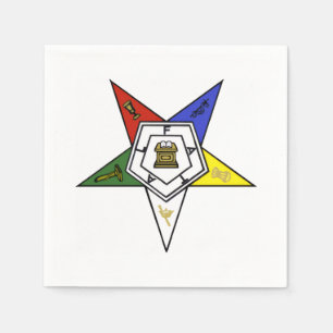Orde van de Oosterse Ster embleem Servet
