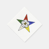 Orde van de Oosterse Ster embleem Servet (Hoek)