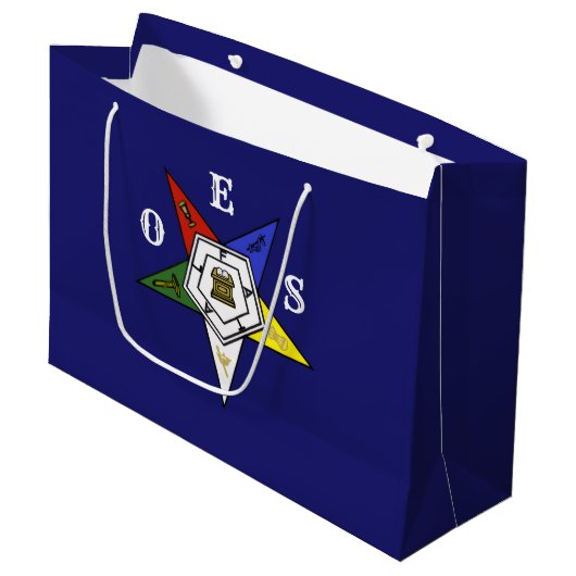 Orde van de Oosterse Ster embleem van de Orde Groot Cadeauzakje (Voorkant Gekanteld)