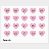 Orde van de Oosterse Ster embleem van de Orde Hart Sticker (Vel)