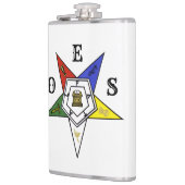 Orde van de Oosterse Ster embleem van de Orde Heupfles (Links)