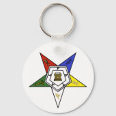 Orde van de Oosterse Ster embleem van de Orde kaar Sleutelhanger (Voorkant)
