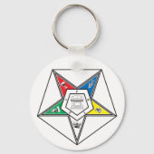 Orde van de Oosterse Ster embleem van de Orde kaar Sleutelhanger (Achterkant)