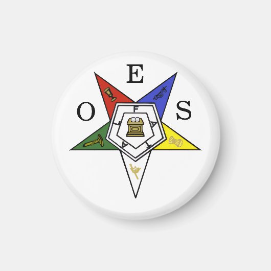 Orde van de Oosterse Ster embleem van de Orde Magneet (Voorkant)