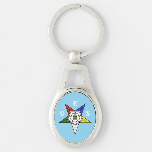 Orde van de Oosterse Ster embleem van de Orde Sleutelhanger (Voorkant)