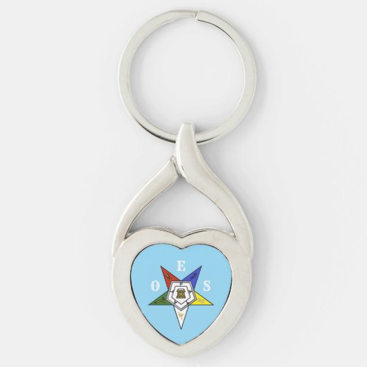 Orde van de Oosterse Ster embleem van de Orde Sleutelhanger (Voorkant)