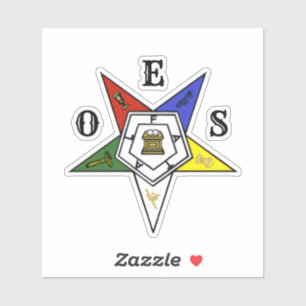 Orde van de Oosterse Ster embleem van de Orde Sticker
