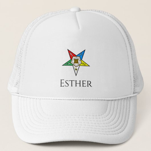 Orde van de Oosterse Ster: Esther Trucker Pet (Voorkant)