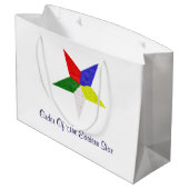 Orde van de Oosterse Ster (Wavy) Groot Cadeauzakje (Achterkant Gekanteld)