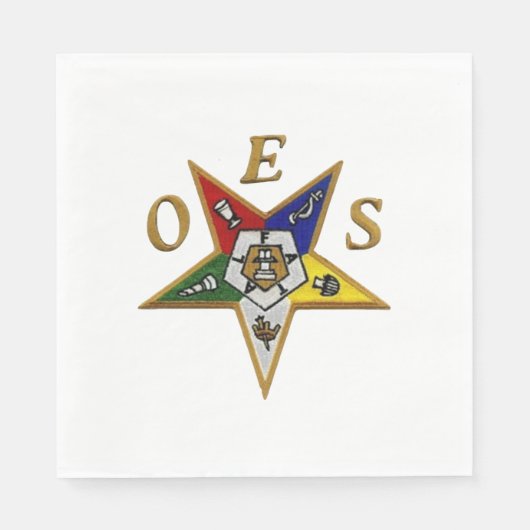 Orde van de OOSTERSTER LUNCHEON NAPKINS Servetten (Voorkant)