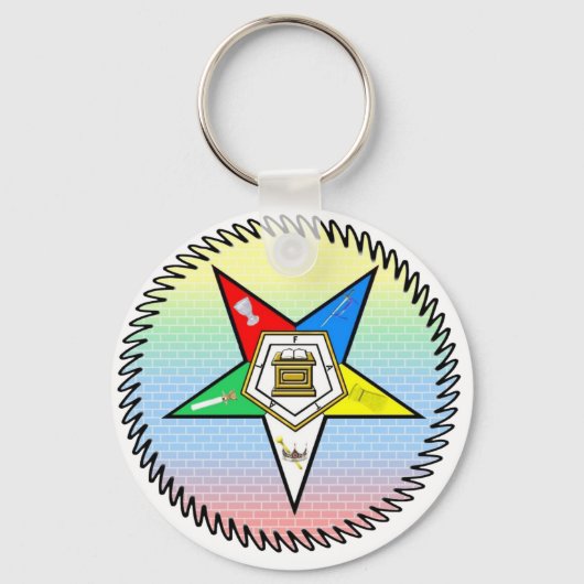 orde van de oostster sleutelhanger (Voorkant)