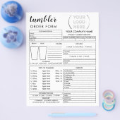 Orde van de Orde van de Mok van Tumbler Flyer (Enkel)