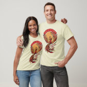 Orde van de Phoenix Kruisgearceerd Embleem T-shirt (Unisex)