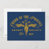 ORDE VAN DE PHOENIX Secret Society Graphic Briefkaart (Voorkant / Achterkant)