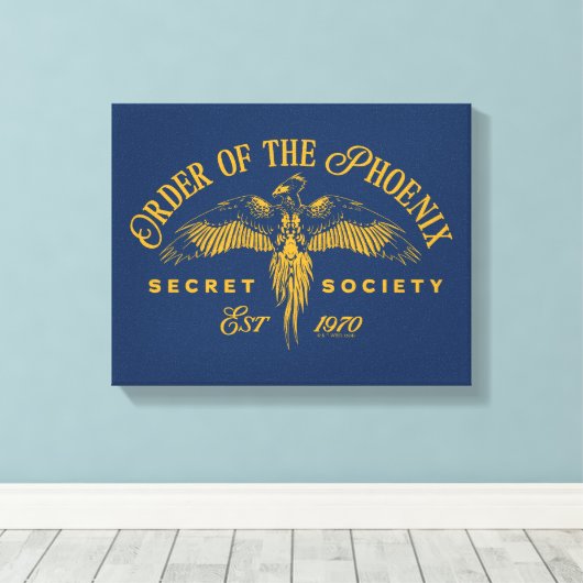 ORDE VAN DE PHOENIX Secret Society Graphic Canvas Afdruk (Insitu (Houten vloer))