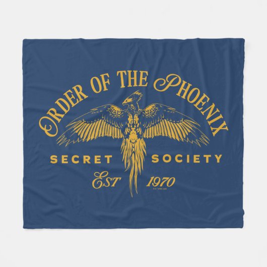 ORDE VAN DE PHOENIX Secret Society Graphic Fleece Deken (Voorkant (Horizontaal))
