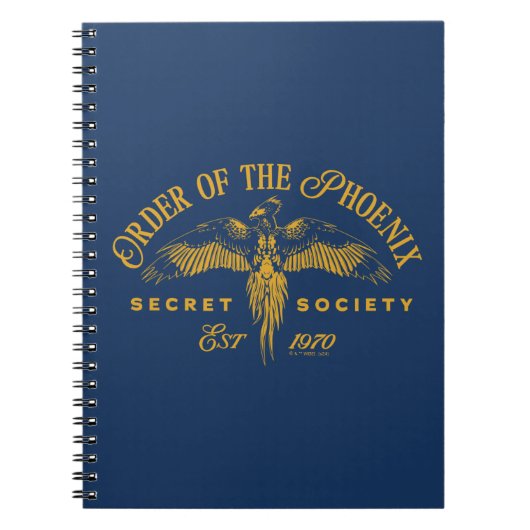 ORDE VAN DE PHOENIX Secret Society Graphic Notitieboek (Voorkant)
