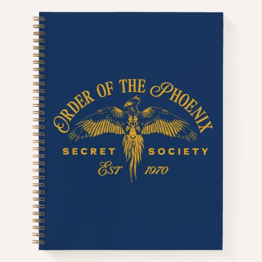 ORDE VAN DE PHOENIX Secret Society Graphic Notitieboek (Voorkant)