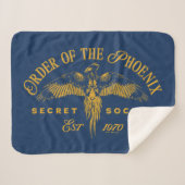 ORDE VAN DE PHOENIX Secret Society Graphic Sherpa Deken (Voorkant (horizontaal))