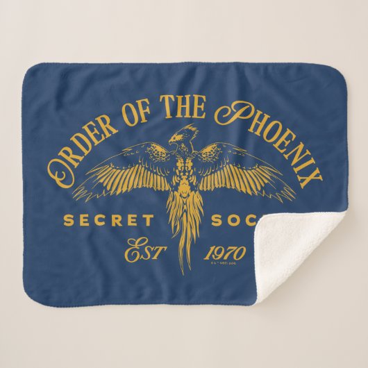 ORDE VAN DE PHOENIX Secret Society Graphic Sherpa Deken (Voorkant (horizontaal))