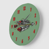 Orde van de Pijlklok ~ Groen/Rood Grote Klok (Hoek)