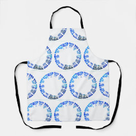 Orde van de Seder Illustratie Schort