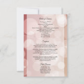 Orde van de Sjabloon van het Programma van de Begr (Achterkant)