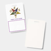 ORDE VAN DE STAR OOST BADGE (Voor- en achterkant)