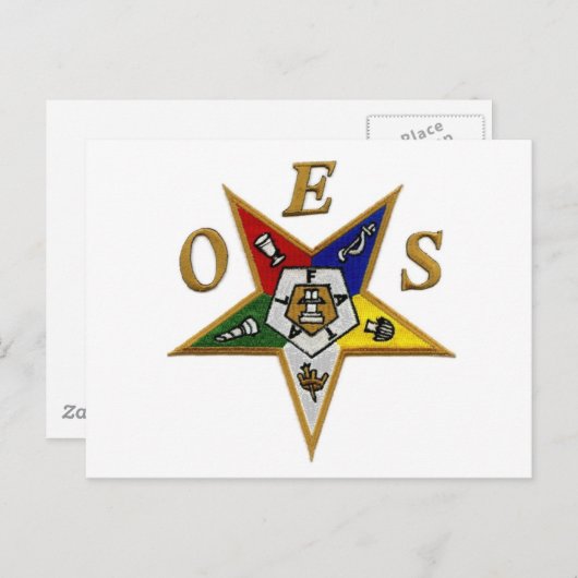 ORDE VAN DE STAR OOST BRIEFKAART (Voorkant / Achterkant)