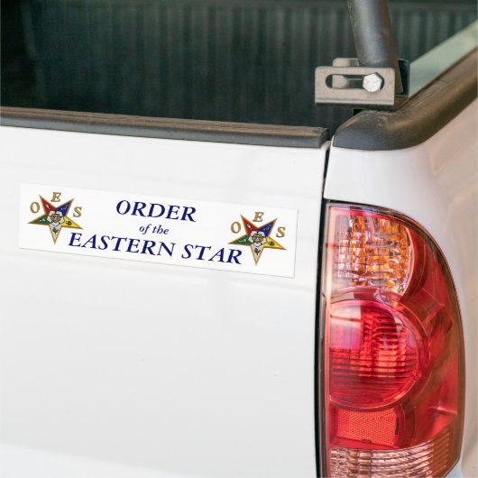 ORDE VAN DE STAR OOST BUMPERSTICKER (Op Truck)