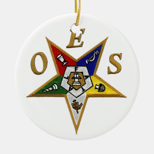 ORDE VAN DE STAR OOST KERAMISCH ORNAMENT (Voorkant)