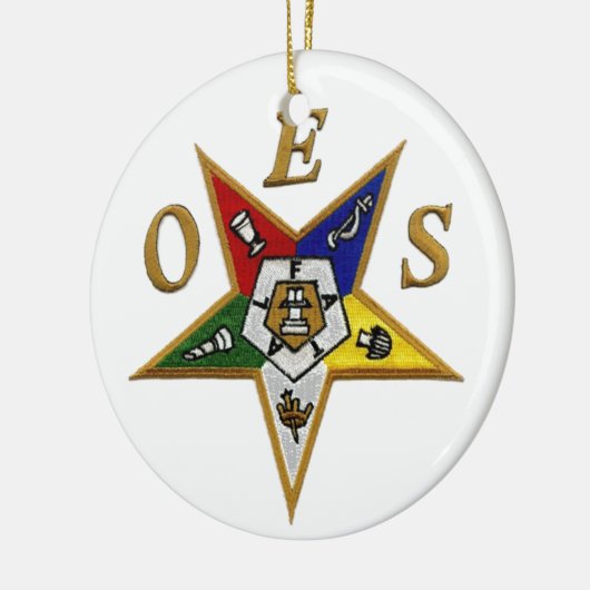 ORDE VAN DE STAR OOST KERAMISCH ORNAMENT (Links)