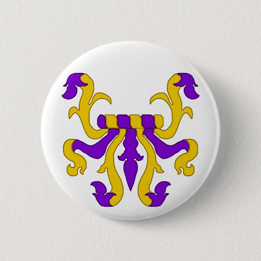 Orde van de Torse Knoop Ronde Button 5,7 Cm (Voorkant)
