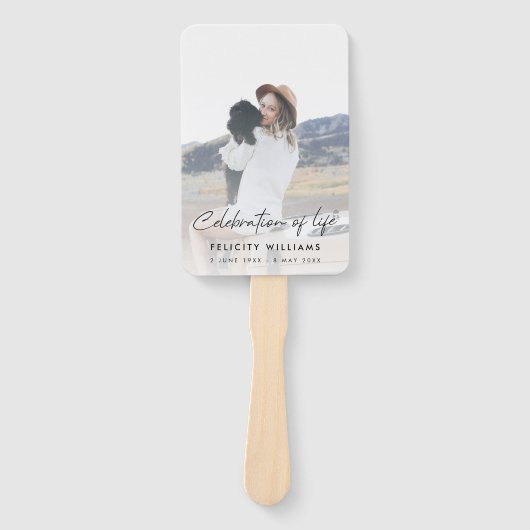 Orde van de uitvaartdienst | Herdenking van het le Handwaaier (Voorkant)