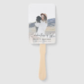 Orde van de uitvaartdienst | Viering van het leven Handwaaier (Voorkant)