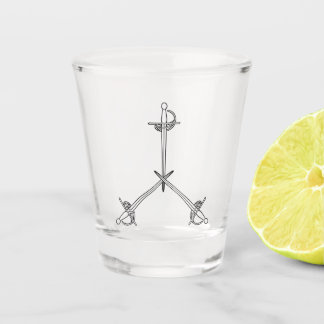 Orde van Defensie Shot Glass Glas