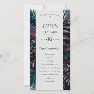 Orde van dienst, programma Dark en Moody